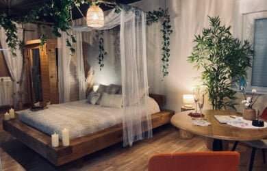 Escapade Romantique Inoubliable chez Hors du Temps, suites romantiques, bien-être, week-end en amoureux et séjour romantique, escapade romantique, suites romantiques, activités nature, détente