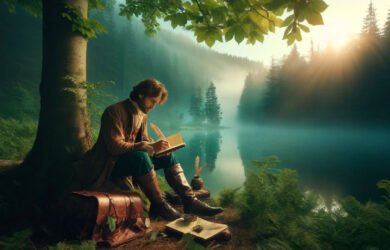 Poésie Romantique: Explorer ses Thèmes Envoûtants, Poésie romantique, Thèmes romantiques, Amour romantique, Nature en poésie, Poètes romantiques